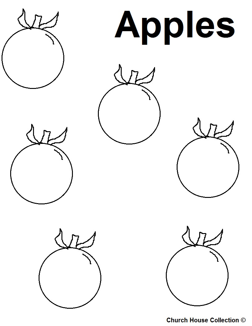 Apple Cider Coloring Pages